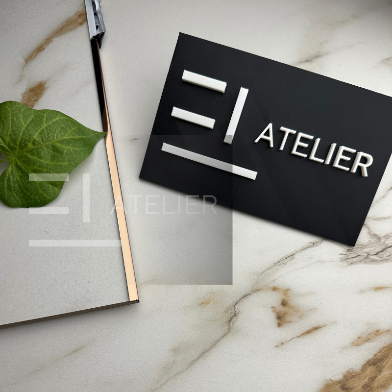 Profil decorativ colț exterior inox bronz rose-gold lucios montaj gresie faianță 10mm