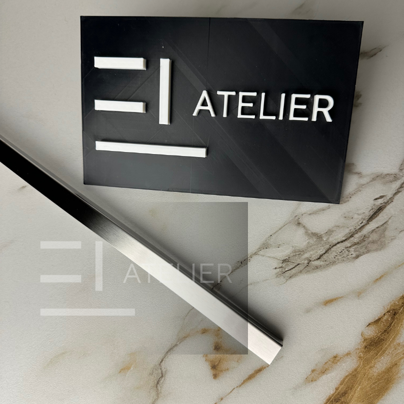 Profil L colț inox argintiu mat 10x10mm aplicare protecție margini finisaj elegant