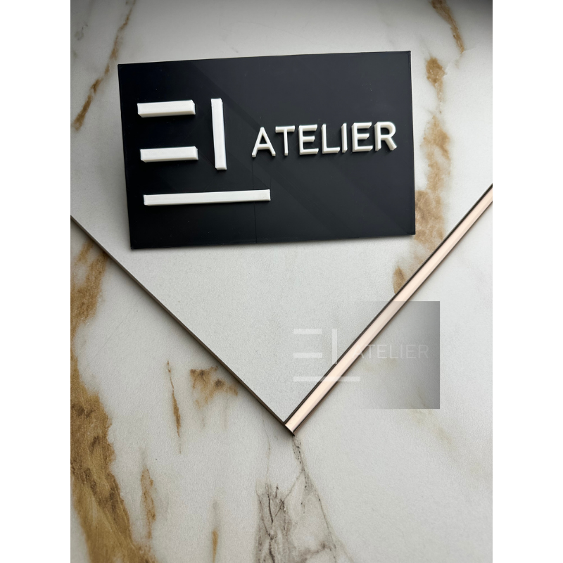 Profil Colt Exterior Rotund Inox Bronz (Rose-Gold) Lucios 10mm x 2700mm