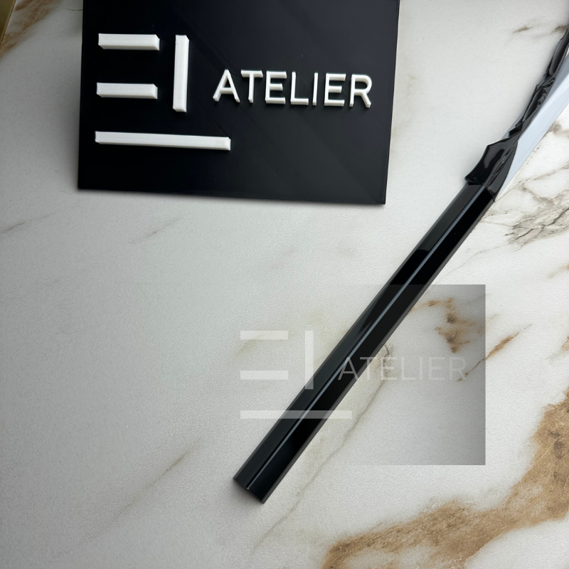 Profil L Teșit Inox Negru Lucios 30x30mm x 2700mm - EL Atelier