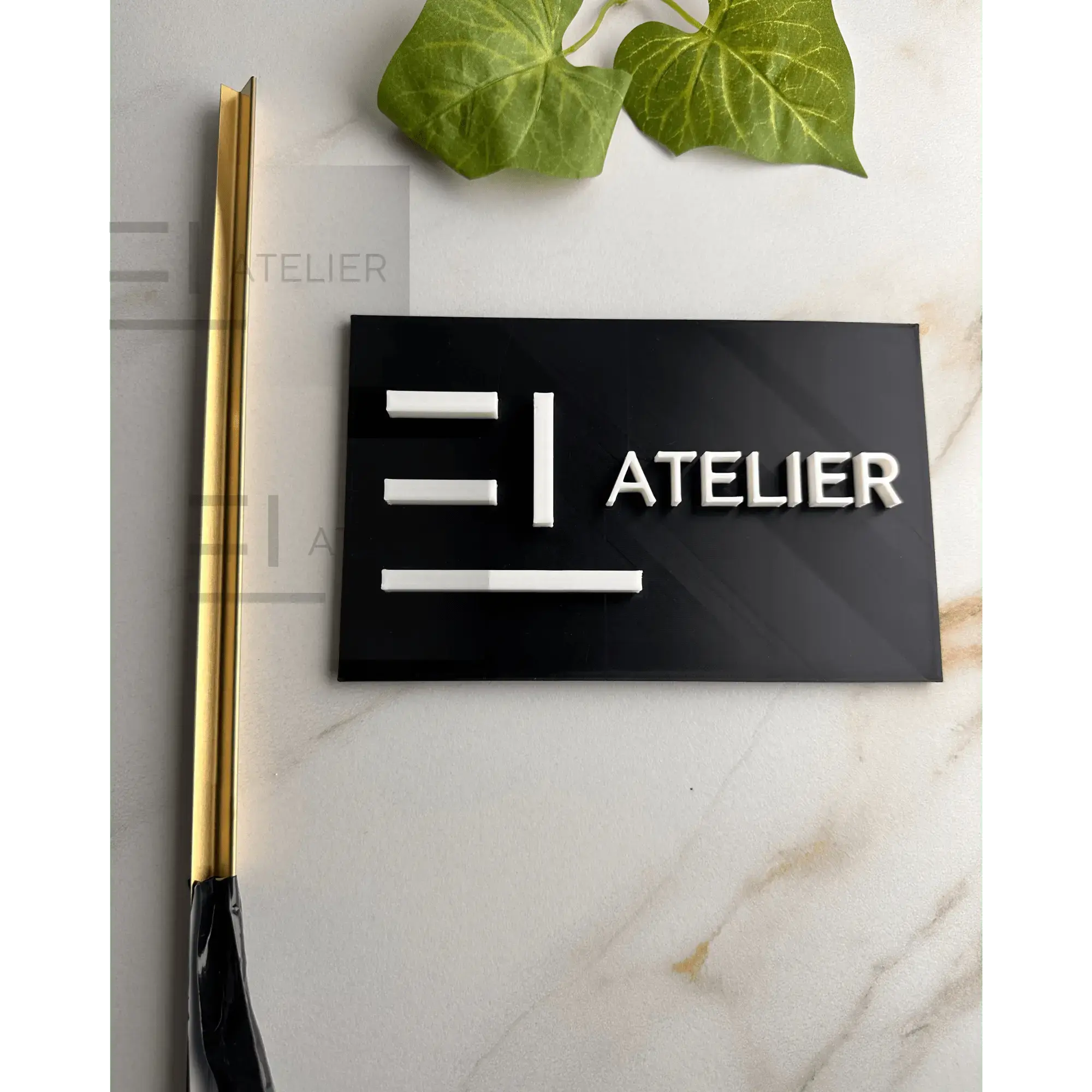 Profil Trecere Auriu Mat EL Atelier
