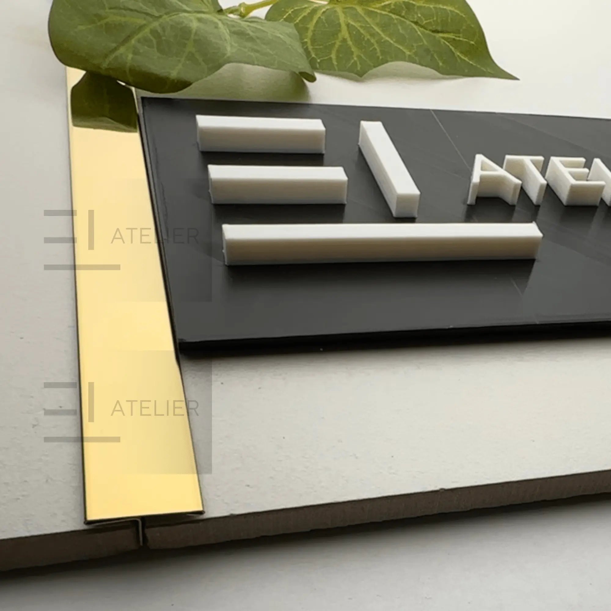 Profil T Auriu Lucios 30mm