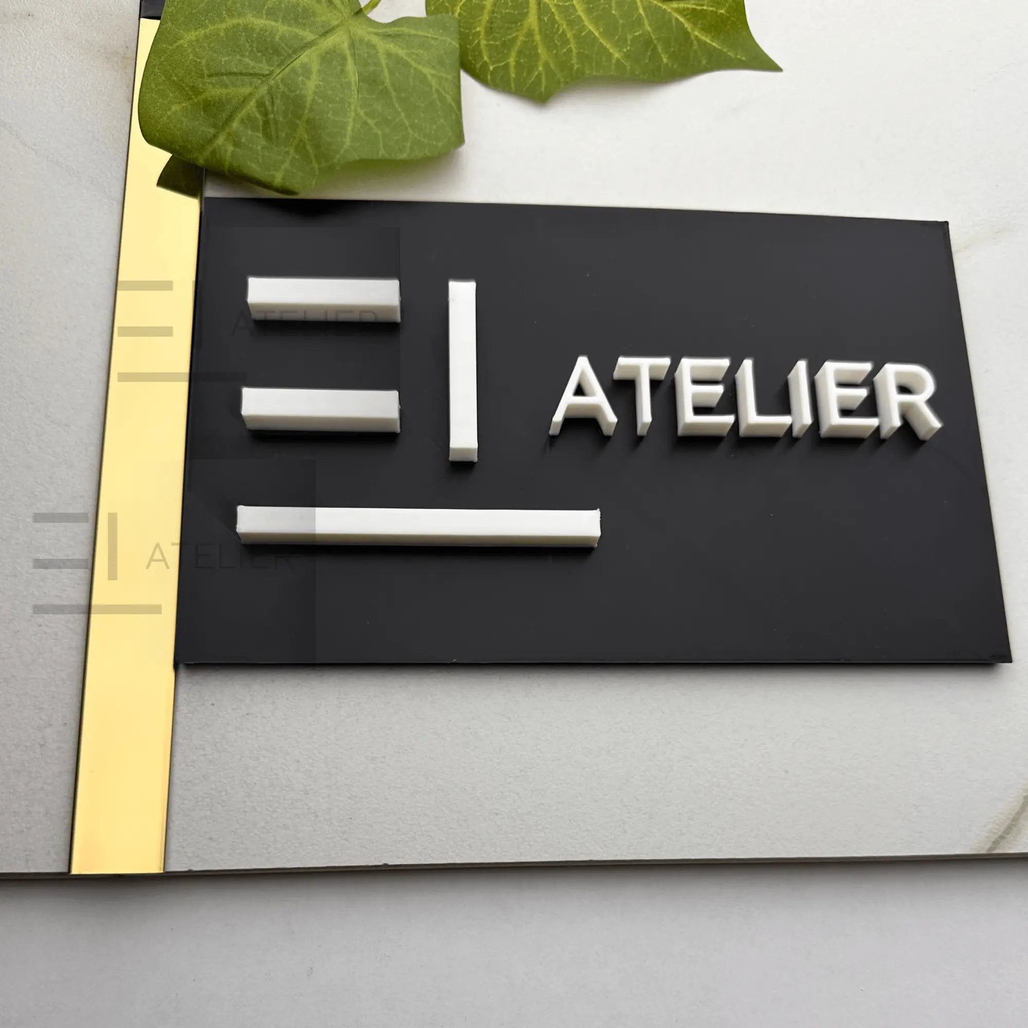 Profil T Auriu Lucios 20mm Design interior