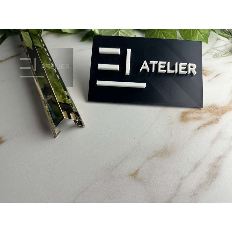 Profil Inox L Colt Gresie 25x25mm x 2700mm