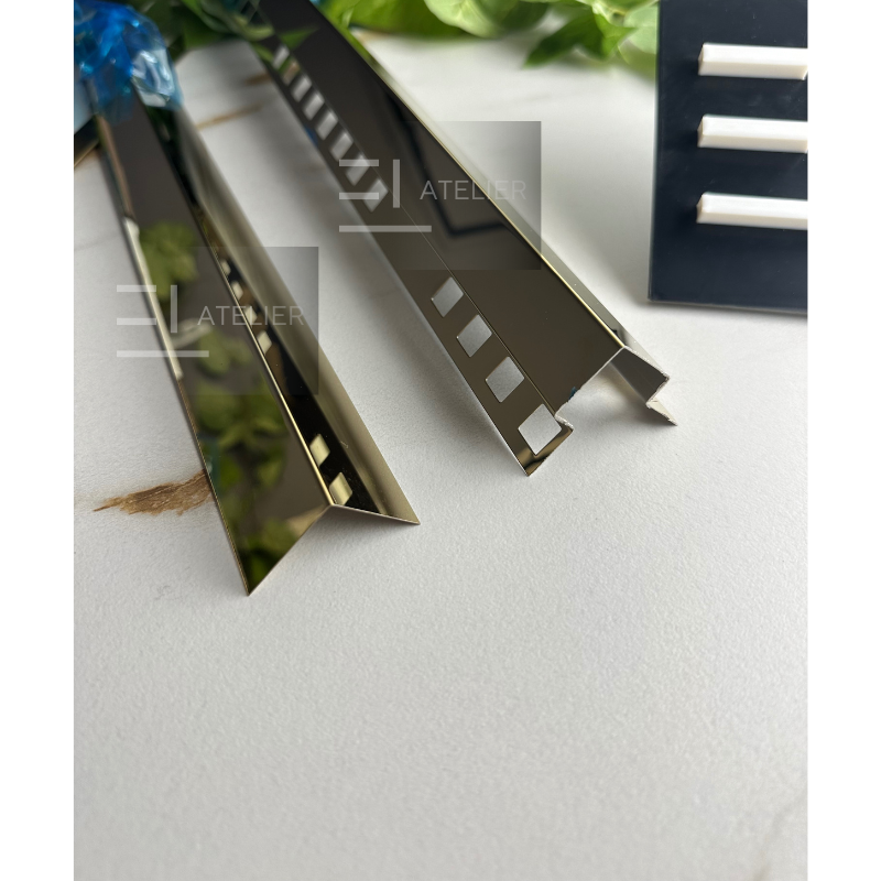 Profil Inox L Colt Gresie 25x25mm x 2700mm