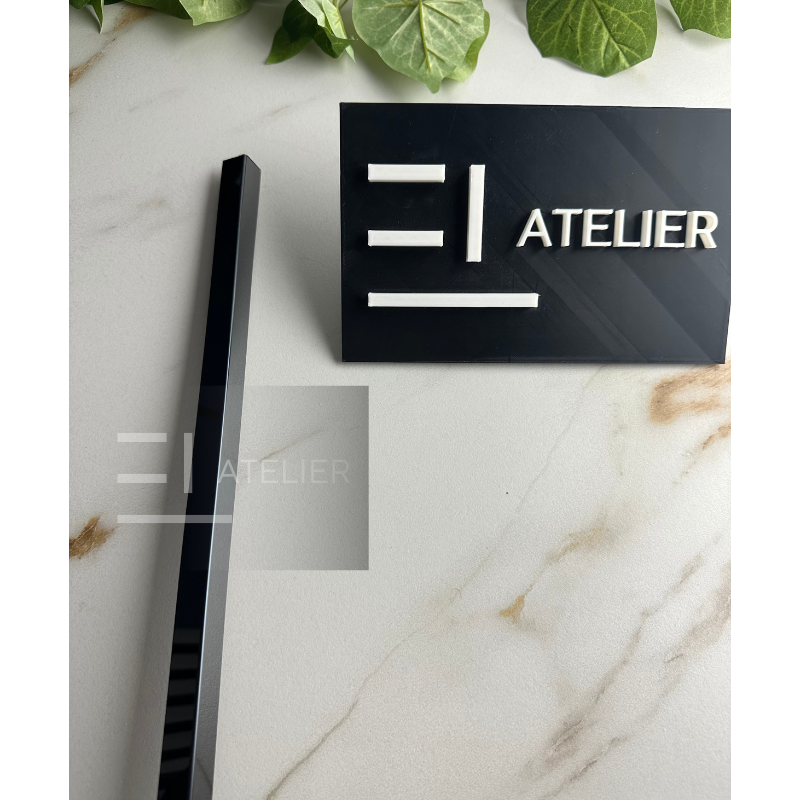 Profil L Inox Negru Lucios 15x15mm x 2700mm - EL Atelier