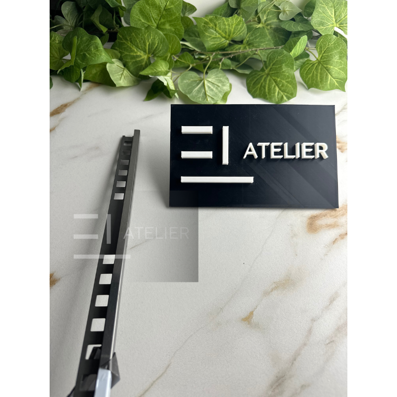 Profil Colt Exterior Inox Negru Mat 10mm x 2700mm - EL Atelier