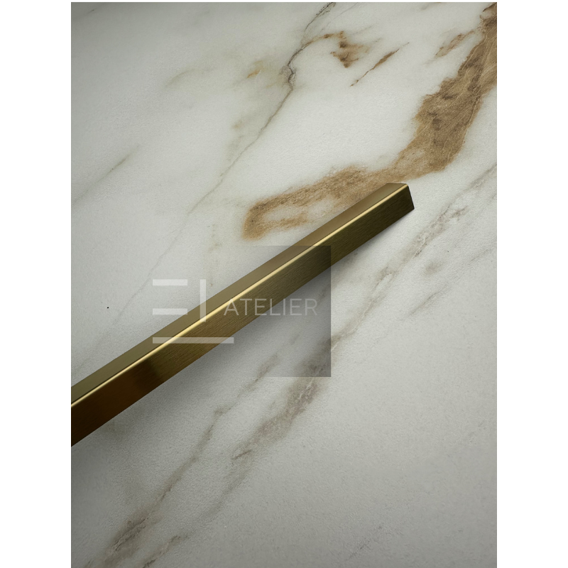 Profil L Inox Auriu Mat 15x15mm x 2700mm - EL Atelier