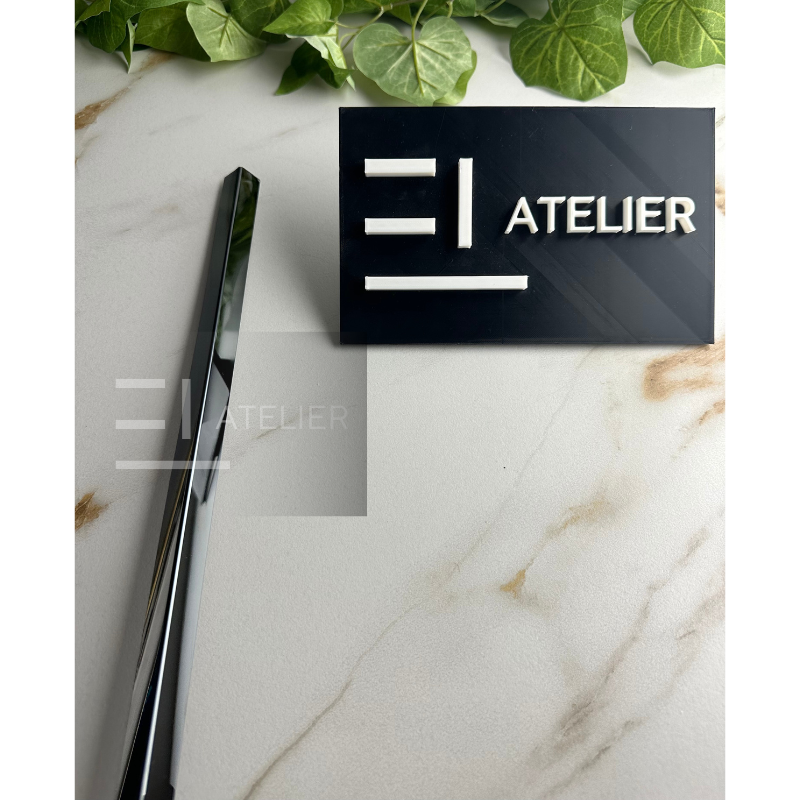 Profil L Inox Negru Lucios 15x15mm x 2700mm - EL Atelier