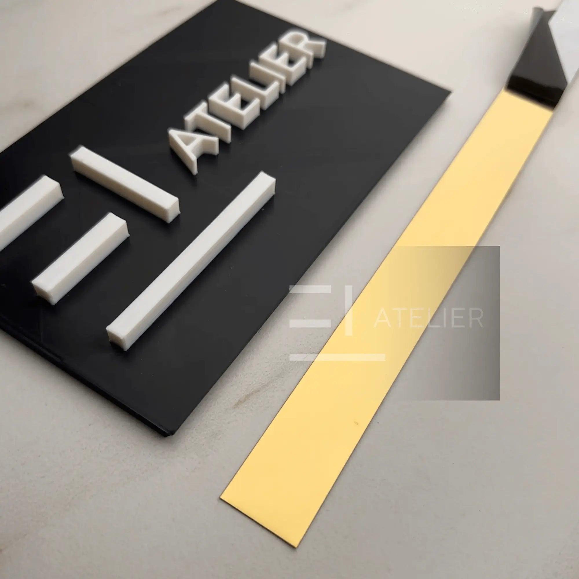 Profil Decorativ Inox Auriu Lucios Perete Mobilier Platbanda Design Interior Exterior