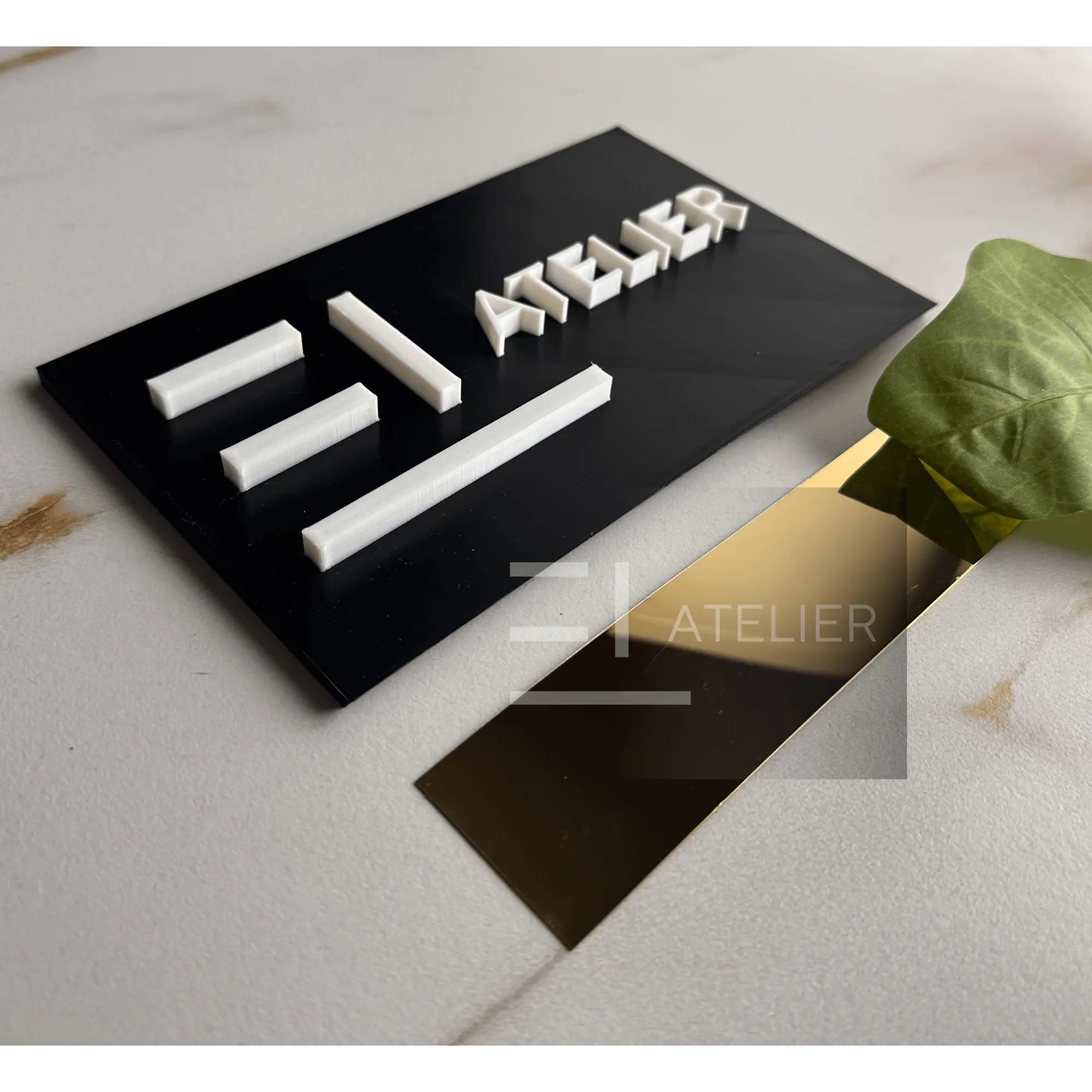 Profil Interior Inox Auriu Lucios Design Luxos