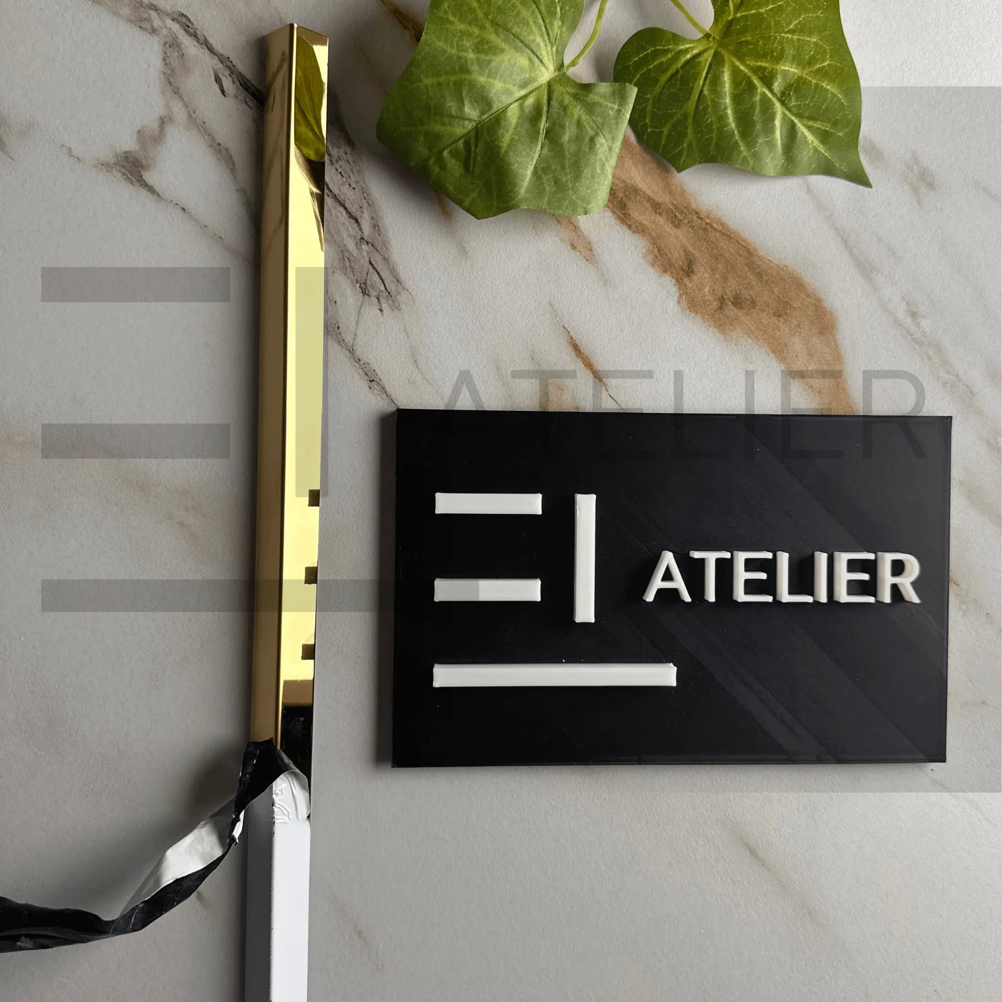 Profil L Auriu Lucios din Inox EL Atelier Decor Interior colturi praguri