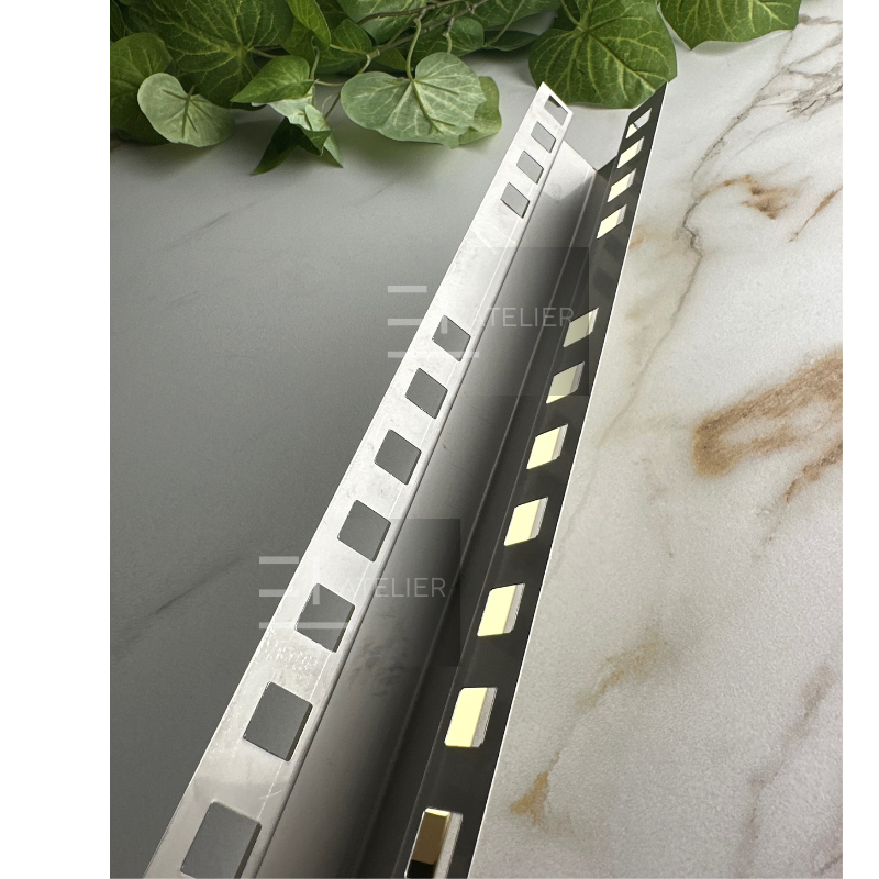 Profil Inox L Colt Gresie 25x25mm x 2700mm 