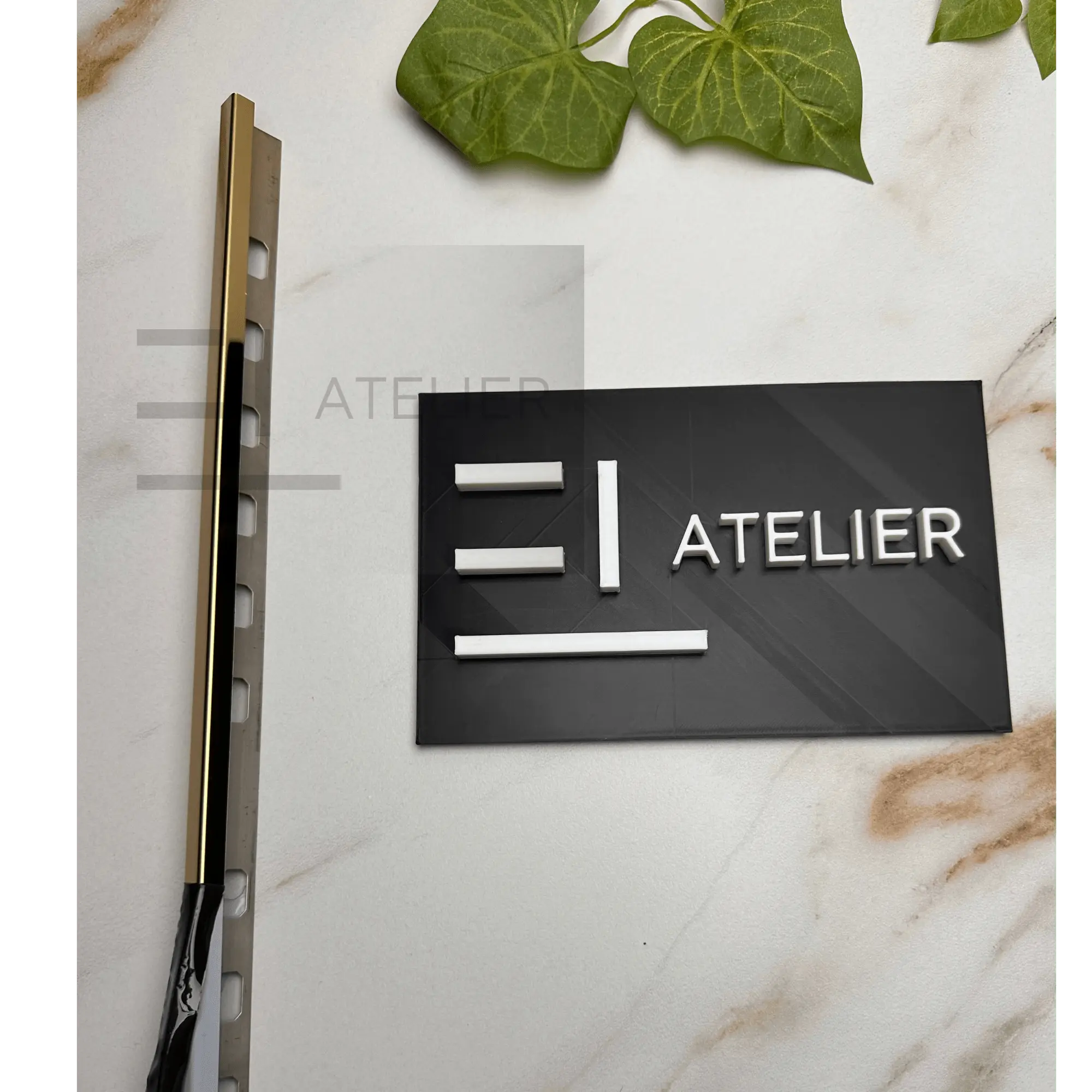 Profil Decorativ Gresie 10mm Auriu Lucios