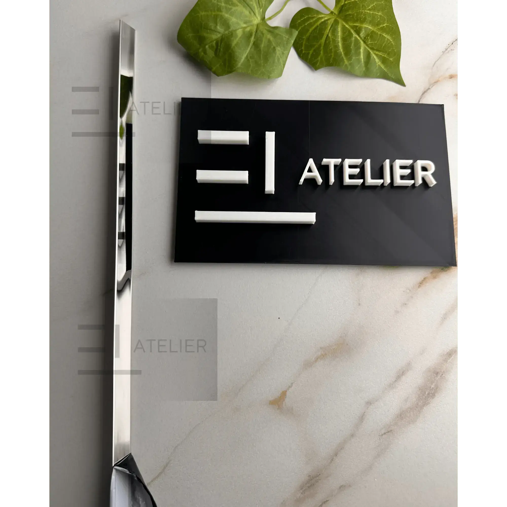 Profil T Inox Argintiu Lucios EL Atelier - Design interior exterior