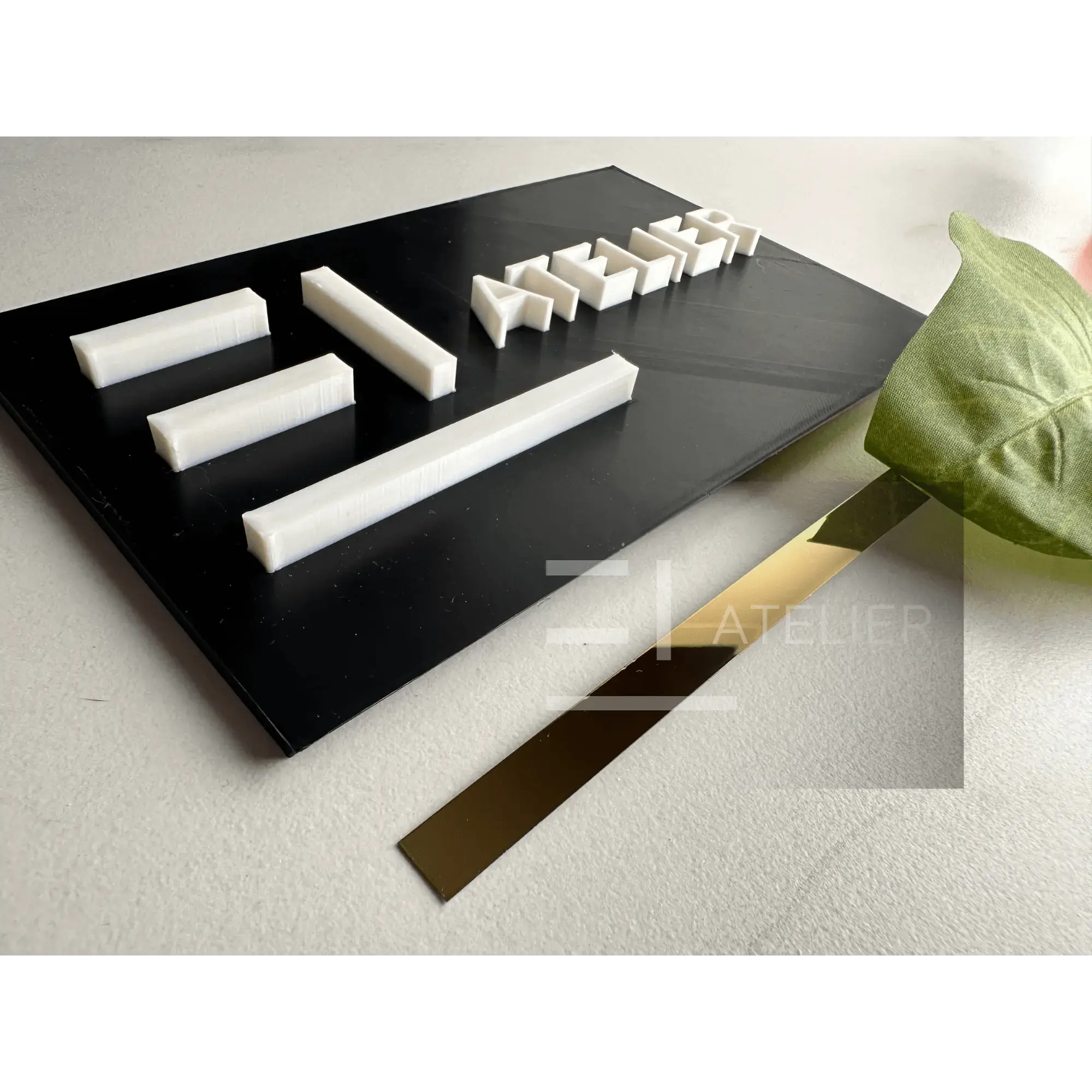 Profil Platbanda Inox Auriu EL Atelier