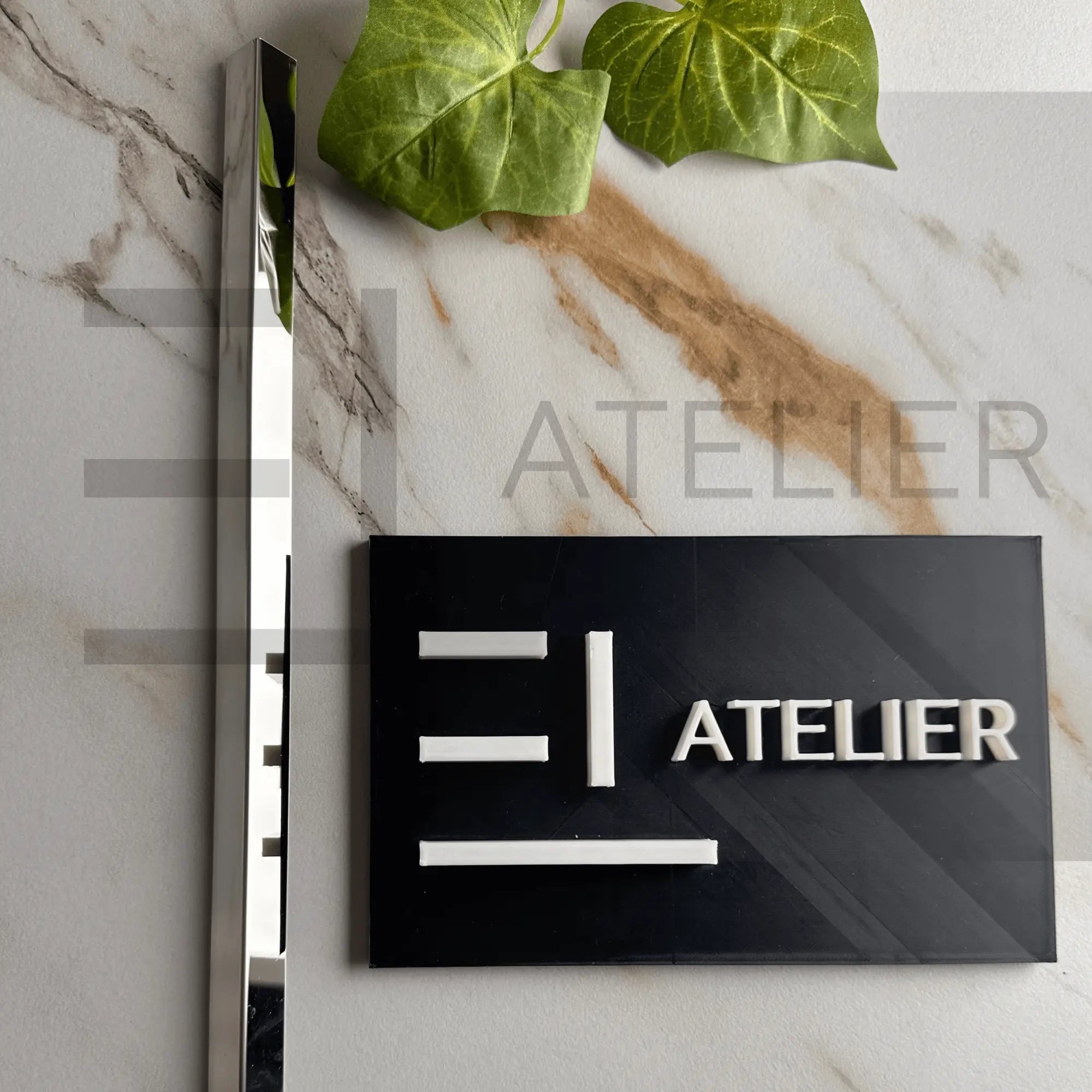 Profil L Argintiu Lucios EL Atelier