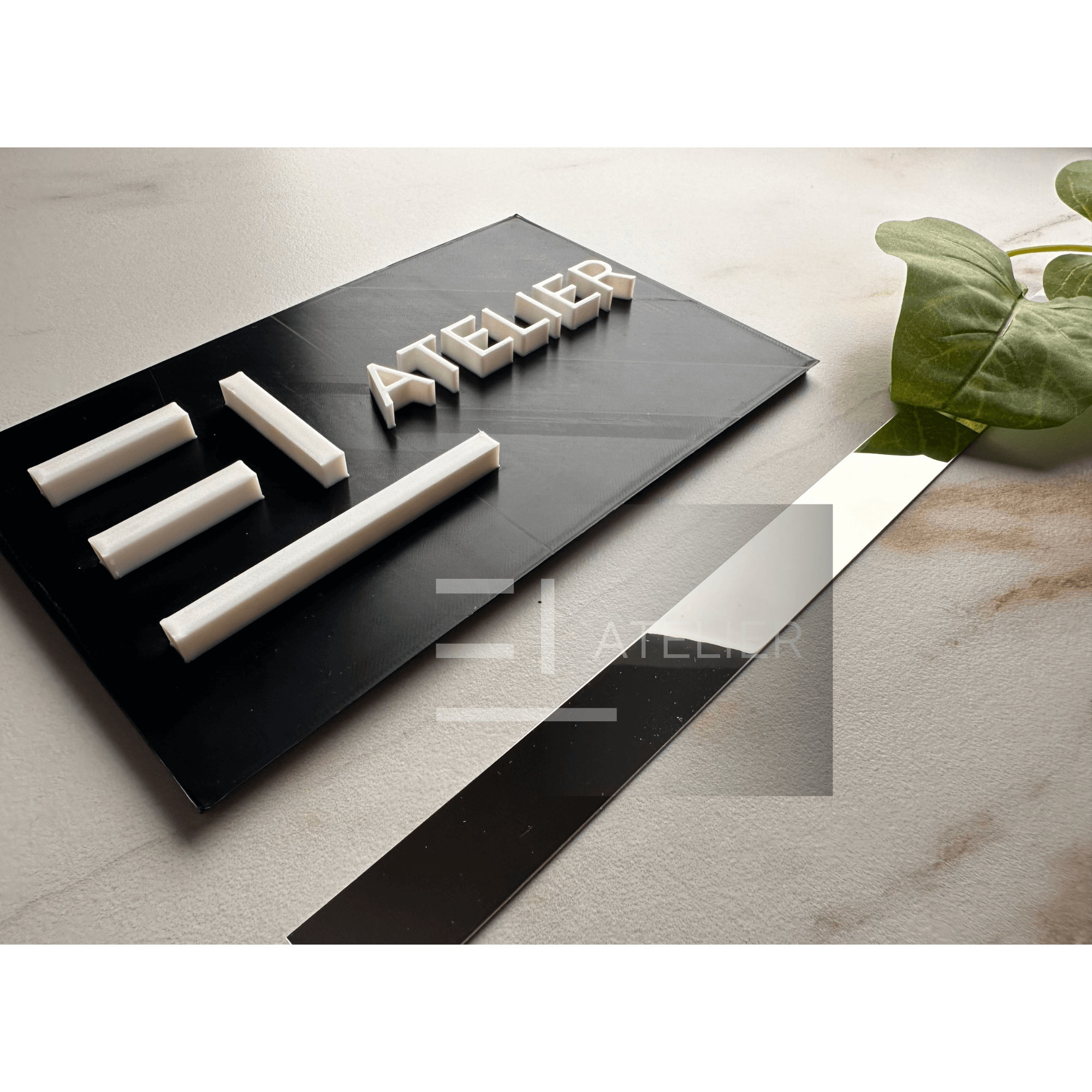 Profil Platbanda Inox Argintiu Lucios EL Atelier