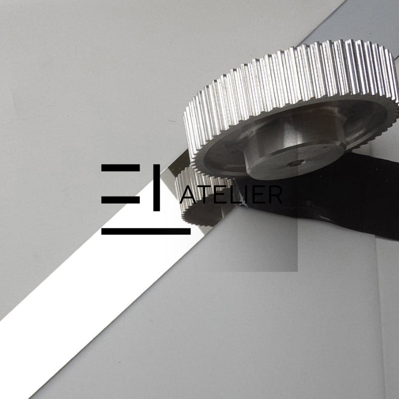 Profil Platbanda Inox Argintiu Lucios 50mm 8k