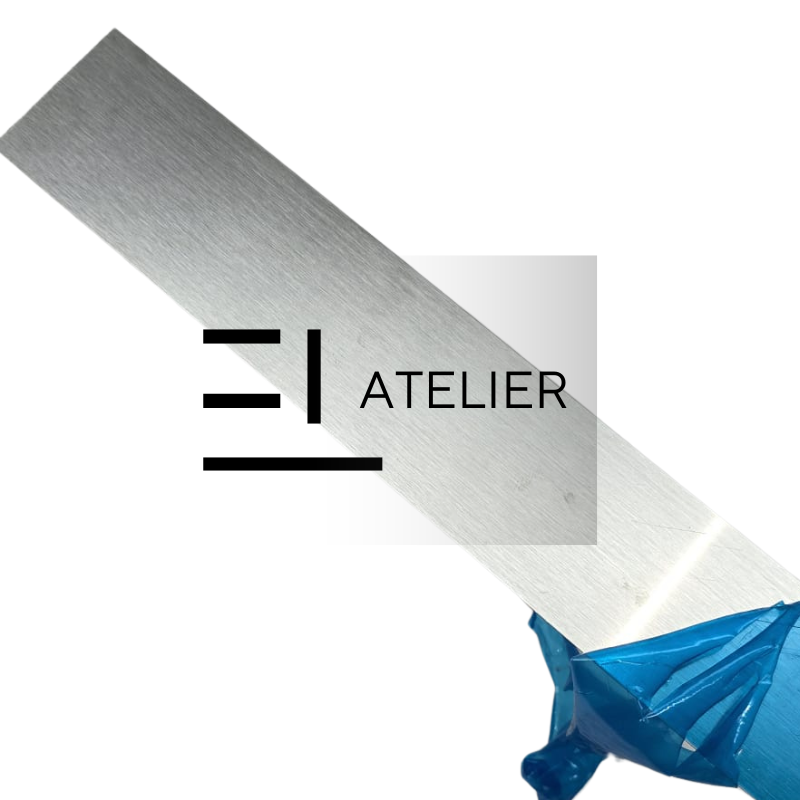 Profil Platbanda Inox Argintiu Mat 8k