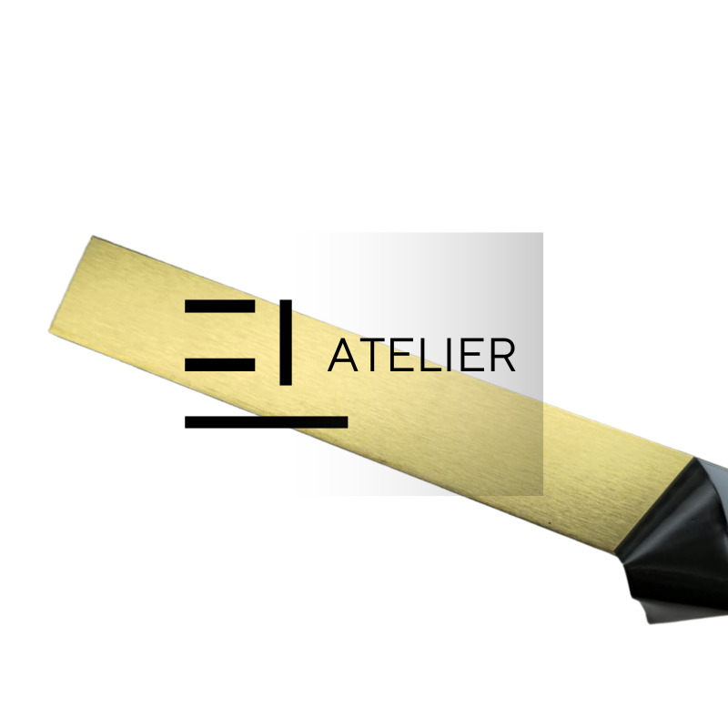 Profil Platbanda Inox Auriu 40mm