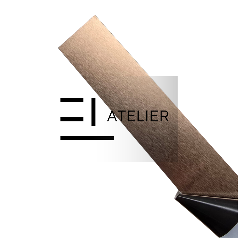 Platbanda Bronz Brush EL Atelier