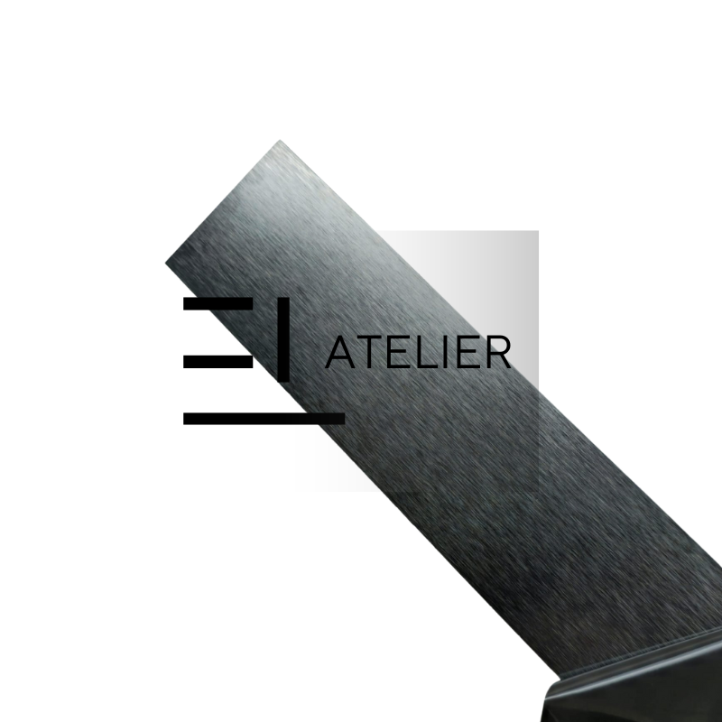 Profil Platbanda Inox Negru Mat pentru Design Interior